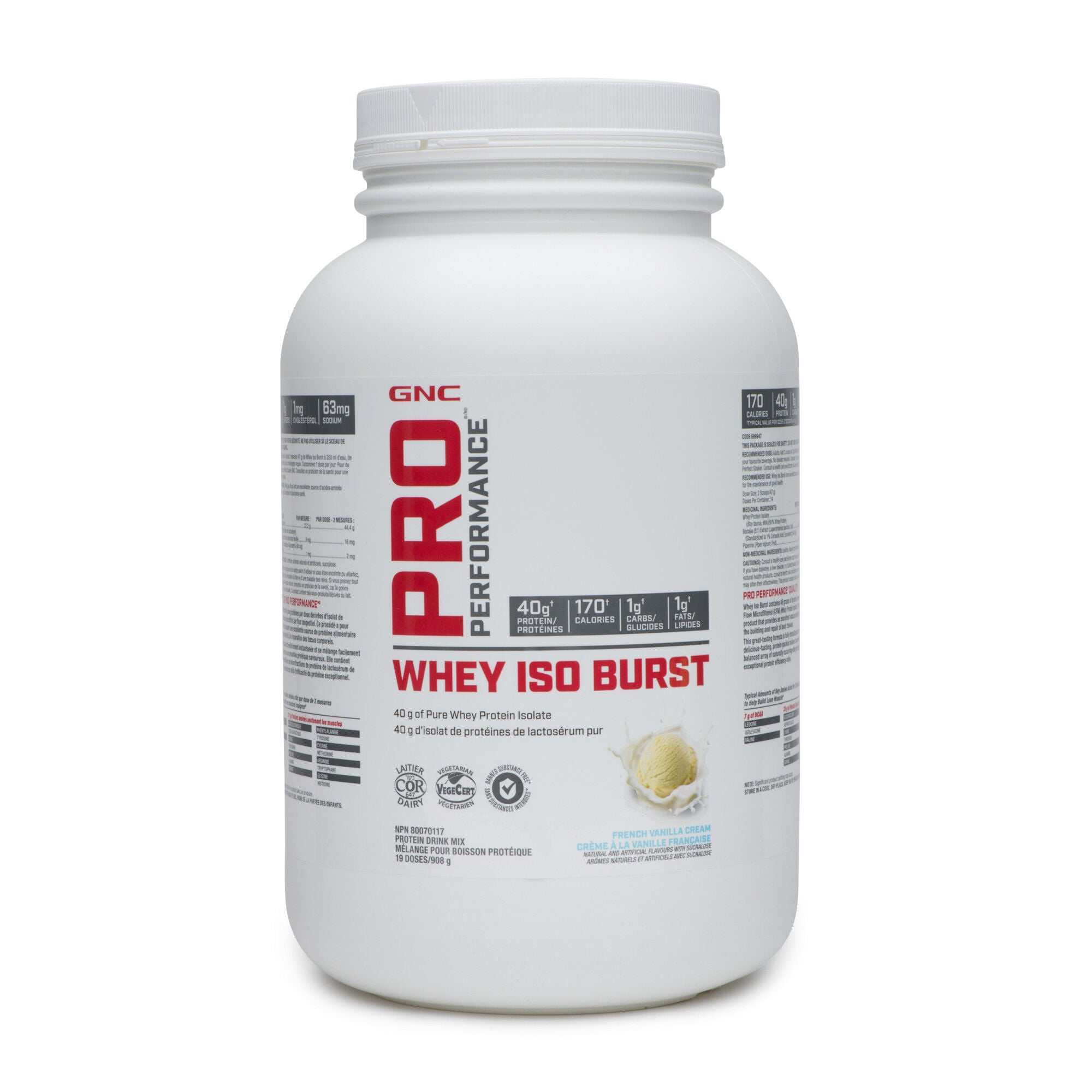 Whey Iso Burst - French Vanilla Cream French Vanilla Cream | GNC